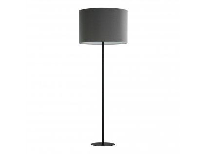 Stojací moderní lampa WINSTON, 1xE27, 60W, kulatá, šedá