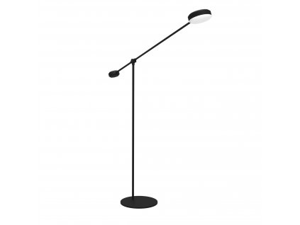 LED moderní stojací lampa CLAVELLINA, 24W, teplá bílá, černá