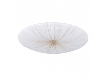 LED moderní stropní svítidlo NIEVES 1, 19,5W, teplá bílá, 41cm, kulaté, bílé, zlaté