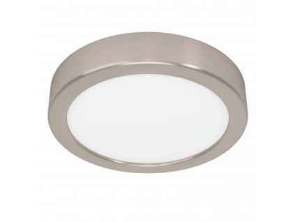 LED stropní stmívatelné osvětlení FUEVA 5, 11W, teplá bílá, 16cm, kulaté, stříbrné