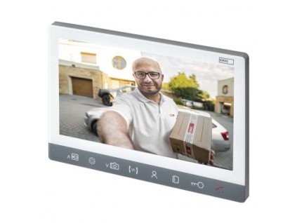 Monitor videotelefonu EM-10AHD 7" LCD, stříbrný