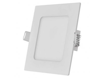 Podhledové LED osvětlení NEXXO, 7W, teplá bílá, čtvercové, bílé