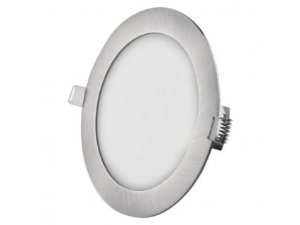 Podhledové LED osvětlení NEXXO, 12,5W, teplá bílá-denní bílá, kulaté, stříbrné