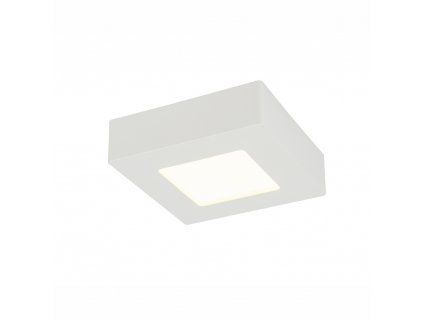 Stropní přisazené LED stmívatelné svítidlo SVENJA, IP44, 12,2x12,2cm, hranaté