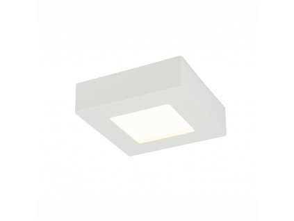 Stropní přisazené LED svítidlo SVENJA, 6W, teplá bílá, IP44, 12,2x12,2cm, hranaté