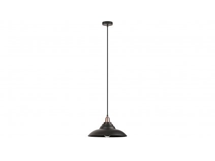 Závěsné industriální osvětlení DOUG, 1xE27, 60W, černé