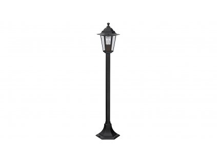 Venkovní stojací lampa VELENCE, 105cm, černá