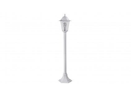 Venkovní stojací lampa VELENCE, 105cm, bílá