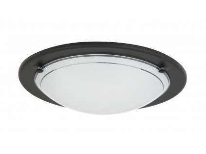 Stropní / nástěnné svítidlo UFO, 1xE27, 60W, 28,5cm, kulaté, černé