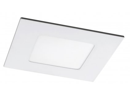 Zápustný LED panel LOIS, 3W, denní bílá, 9x9cm, čtvercový, bílý