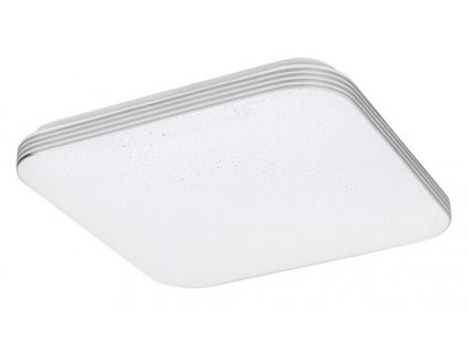 Stropní LED světlo s hvězdnou oblohou OSCAR, 18W, denní bílá, 35x35cm, hranaté