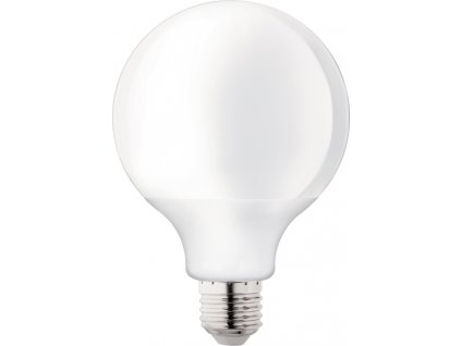 LED žárovka, G95, E27, 14W, teplá bílá