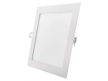 Vestavný LED panel, 18W, denní bílá, 22x22cm, čtvercový, bílý