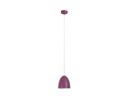 Závěsné osvětlení na lanku OLIVIA, fialové, 16cm