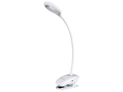 LED stolní lampa s klipem HARRIS, 4000K, 180lm