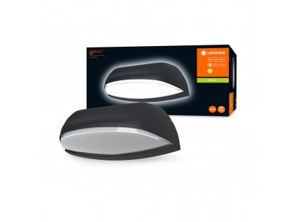 Venkovní LED nástěnné osvětlení ENDURA STYLE WILD, 12W, teplá bílá, IP44, šedé