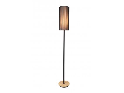 Moderní stojací lampa CORIGLIANO-ROSSANO, 1xE27, 40W, černá