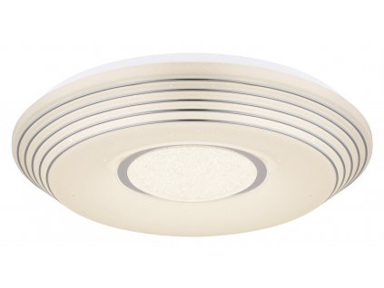 Stropní LED moderní osvětlení se třpytivým efektem PILLO, 40W, teplá bílá-studená bílá, 50cm, kulaté
