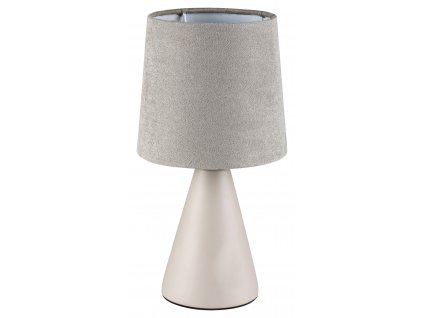 Stolní moderní lampa NALADI, 1xE14, 40W, béžová