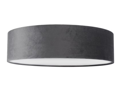 Stropní přisazené moderní LED osvětlení ALDONA, 2xE27, 10W, 38,5cm, kulaté, šedé