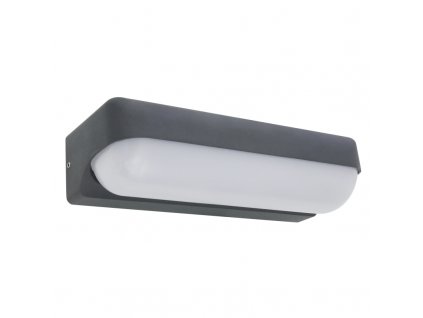 Venkovní nástěnné LED světlo HONNA, 10W, teplá bílá, antracitové, IP54