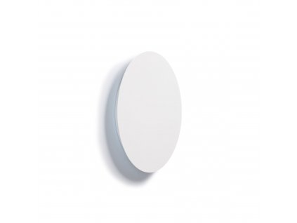 Nástěnné moderní LED osvětlení RING M, 9W, teplá bílá, 25cm, kulaté, bílé