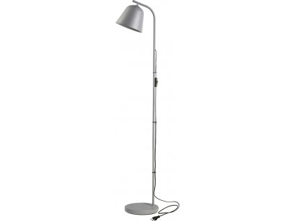 Stojací industriální kovová lampa MALIA, 1xE27, 25W, šedá