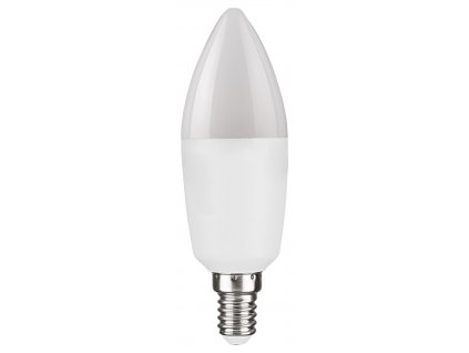 Chytrá LED stmívatelná žárovka s funkcí RGB, E14, C37, 5W, 480lm, teplá bílá-studená bílá
