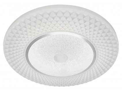 Přisazené stropní stmívatelné LED osvětlení TORNADO, 72W, teplá bílá-studená bílá, kulaté, bílé