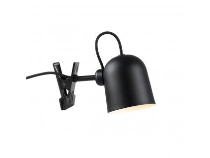 Flexibilní lampička s klipem ANGLE, 1xGU10, 15W, černá