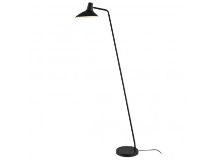 Stojací designová kovová lampa DARCI, 1xE14, 25W, černá