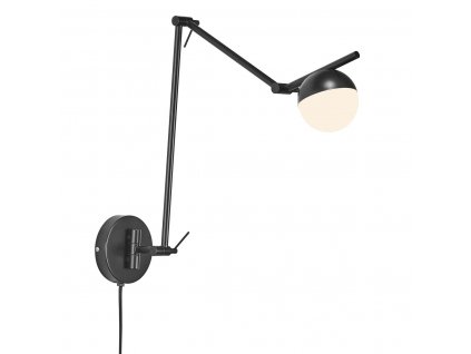 Moderní nástěnné osvětlení CONTINA, 1xG9, 5W, černé