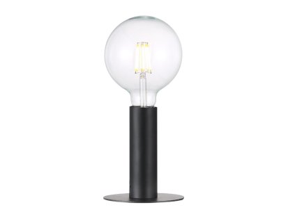 Stylová stolní lampa DEAN, 1xE27, 60W, černá