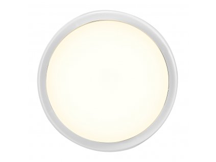 LED stropní venkovní osvětlení CUBA, 14W, teplá bílá, kulaté, bílé