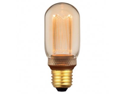 Stmívatelná LED žárovka DECO, E27, T45, 3,5W, 120lm, 1800K, teplá bílá, zlatá
