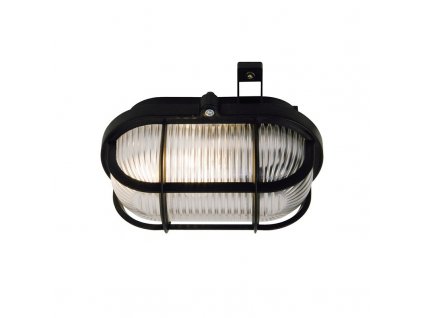 Nástěnné osvětlení do sklepa SKOTLAMPE, 1xE27, 60W, černé