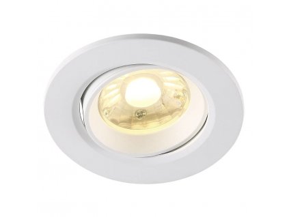 Vestavné bodové koupelnové LED osvětlení ROAR, 7W, teplá bílá, 8,5cm, bílé
