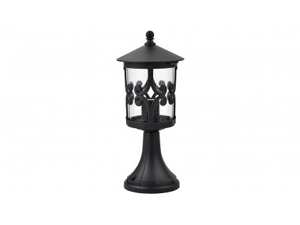 Venkovní stojací lampa PALMA, 1xE27, 100W, 37cm, černá, IP23