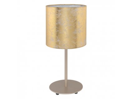 Klasická stolní lampa VISERBELLA, zlatá