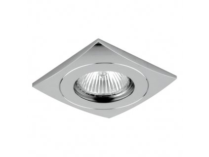 Podhledové hranaté osvětlení DOWNLIGHT, chromované