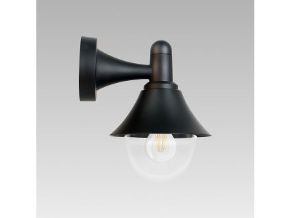 Nástěnná venkovní lampa MIAMY, 1xE27, 60W, černá, IP44
