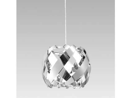 Designový závěsný lustr na lanku SABRE, chromovaný, 320mm