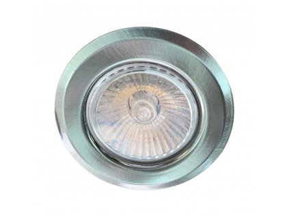 Podhledové stropní osvětlení ELEGANT METAL FIX, 1xGU10, 50W, 8cm, stříbrné