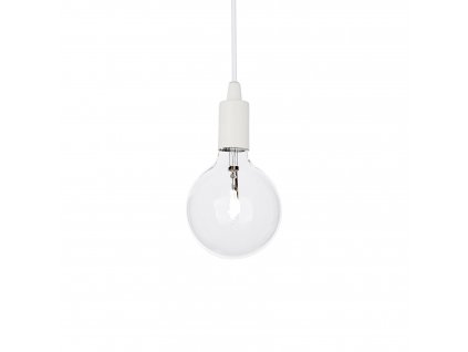 Závěsné LED svítidlo EDISON, bílé