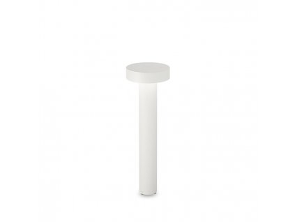 Venkovní sloupkové svítidlo TESLA, bílé, 60cm
