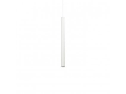 LED závěsný moderní lustr ULTRATHIN, bílý, 40cm