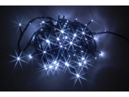 LED vánoční venkovní multifunční řetěz PROMO, 80 LED, 9m, různobarevná