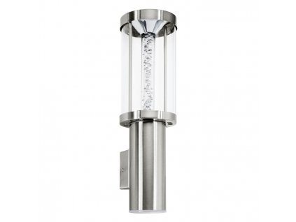 Venkovní nástěnné LED designové svítidlo TRONO STICK, stříbrné, 35cm