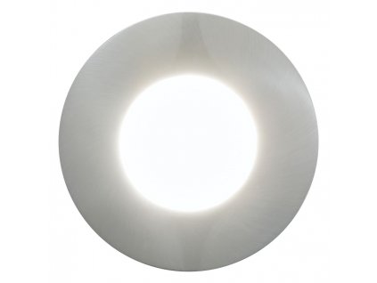 Venkovní zápustné LED světlo v moderním stylu MARGO, kruh, stříbrné