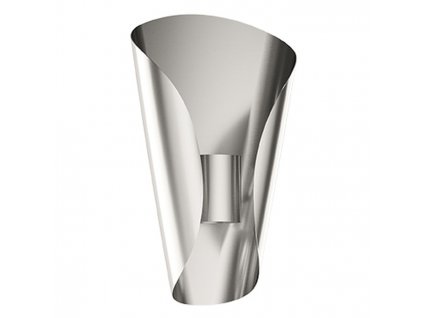 Venkovní nástěnné LED designové svítidlo BOSARO, stříbrné